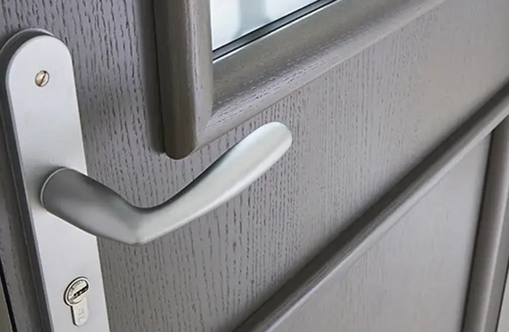 Modern Eco Porte entree mixte durabilite