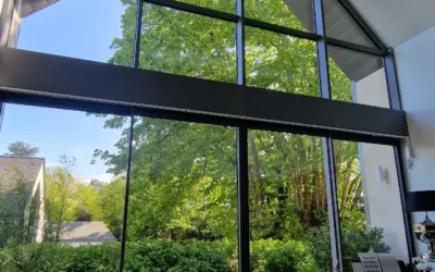 Façade vitrée en aluminium sur mesure à Tours